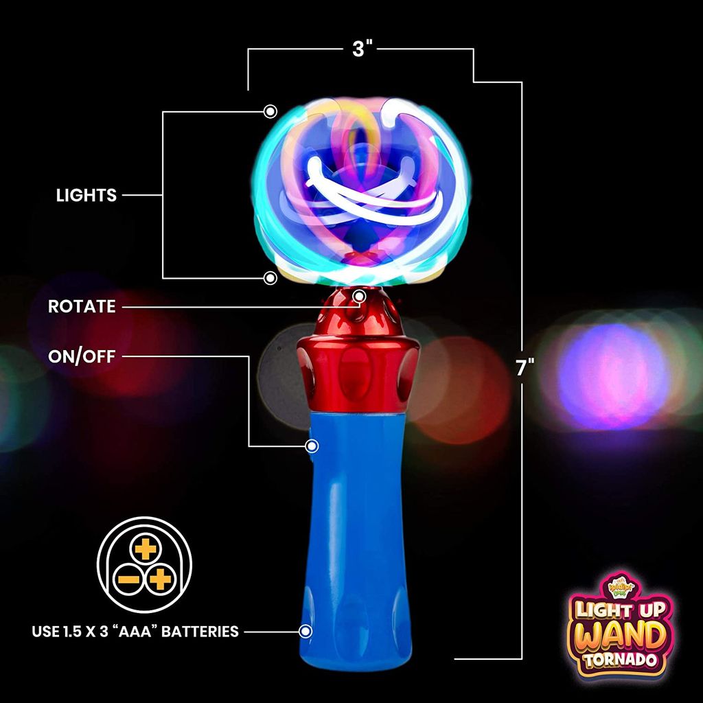 Lustige Zauberstab LED Leuchtender Seifenblasenmaschine Zauberstäbchen 