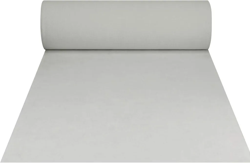 Guide-moquette blanc 1x30 m pour pose de moquette terrasse et couloir
