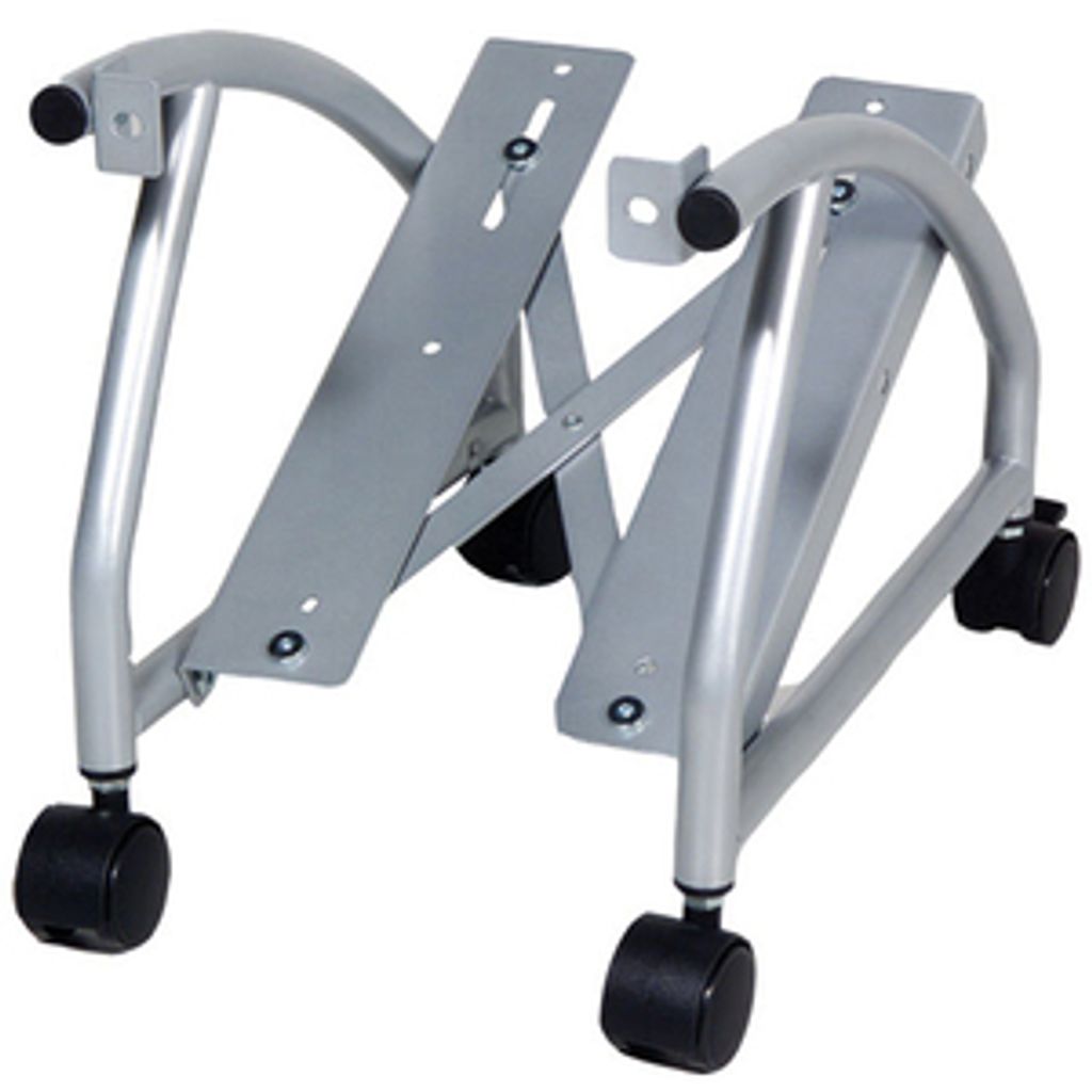 Dataflex Viewgo computer holder - floor 202, Silber, Metall, 128 mm