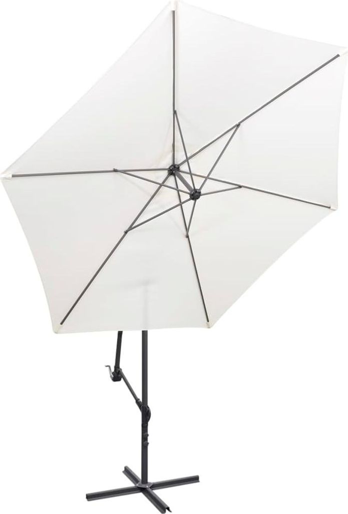 vidaXL Ampelschirm 3 m Sandweiß Produktbild 