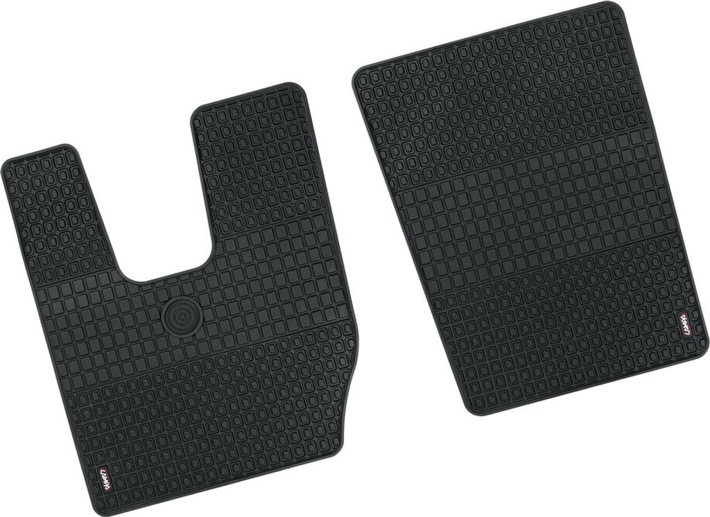 Fußmatten Lampa paar LKW aus Ökogummi kompatibel für Iveco S-Way (10/19>)