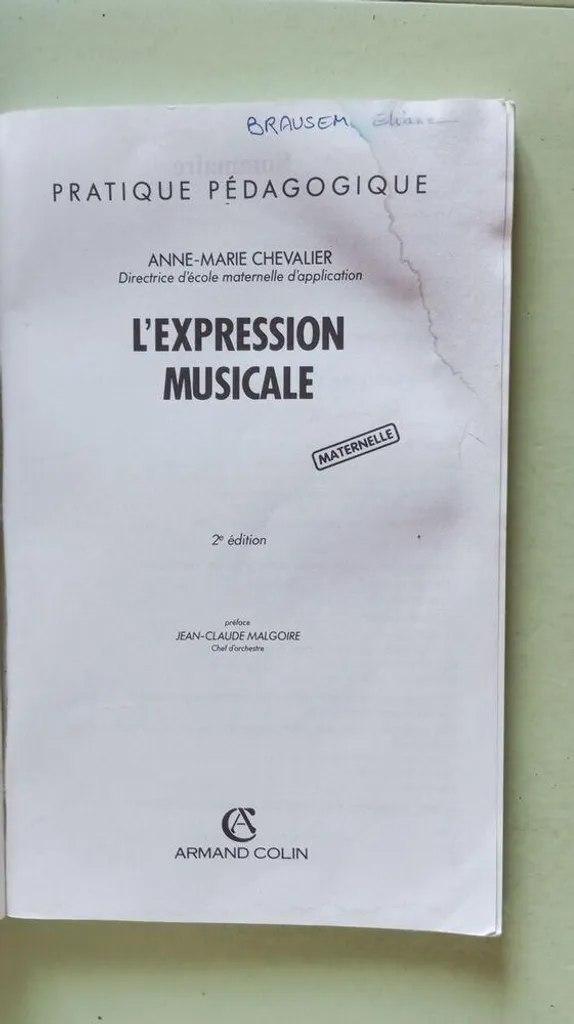 Livre L'Expression Musicale 2e Édition | Solution Éveil Musique - 2