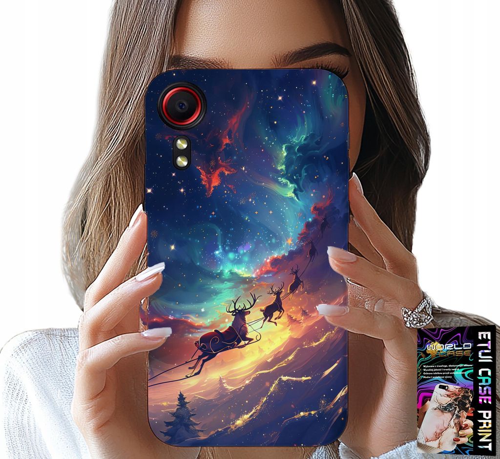 Hülle Für Samsung Galaxy Xcover 7 - Rentier Süsses Rentier Weihnachtsdesign