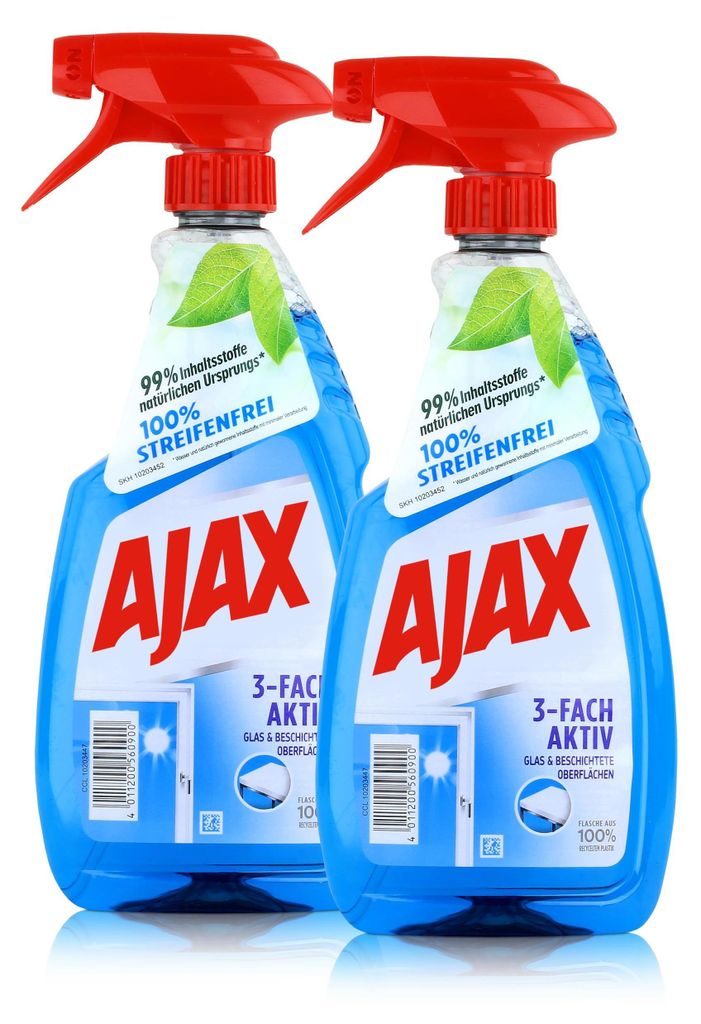 Ajax Glasreiniger 500ml - Für Glas & Beschichtete Produktbild 