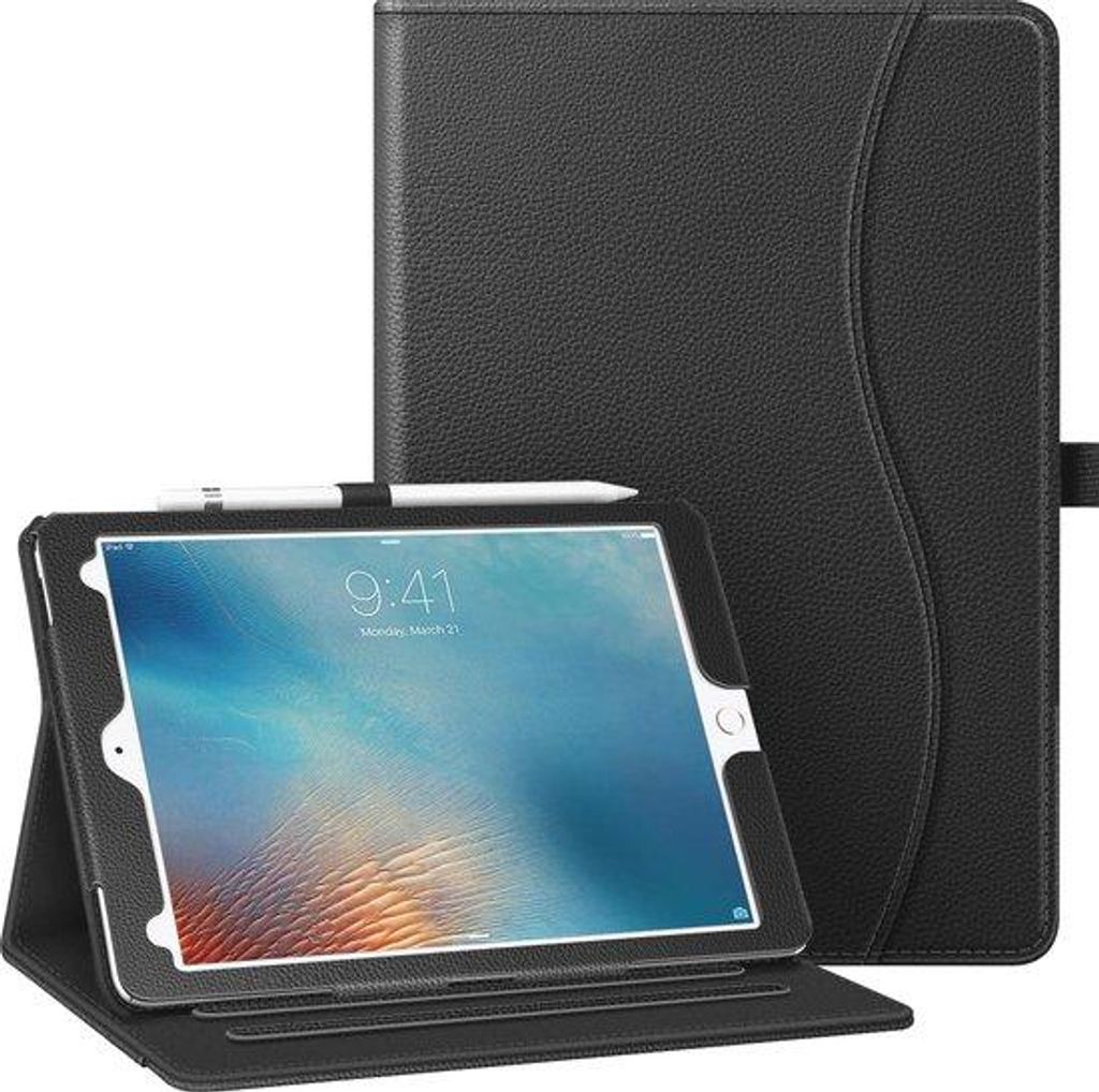 Schwarzes iPad 9,7 Zoll Schutzhülle mit Standfunktion