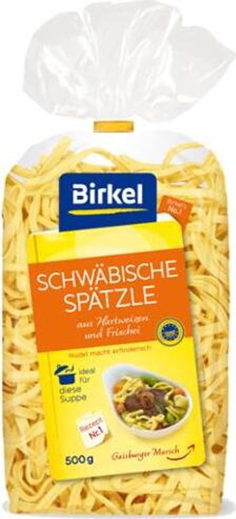 Birkel Teigwaren Nr. 1 Schwäbische Spätzle 500g