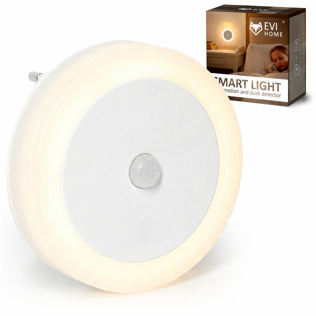 LED Nachtlicht Steckdose mit Bewegungsmelder und Produktbild 