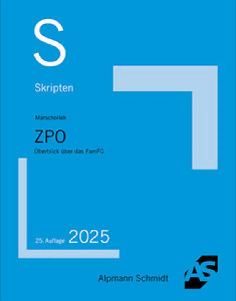 Préparer l'Examen d'État de Droit avec le Skript ZPO Procédure Civile