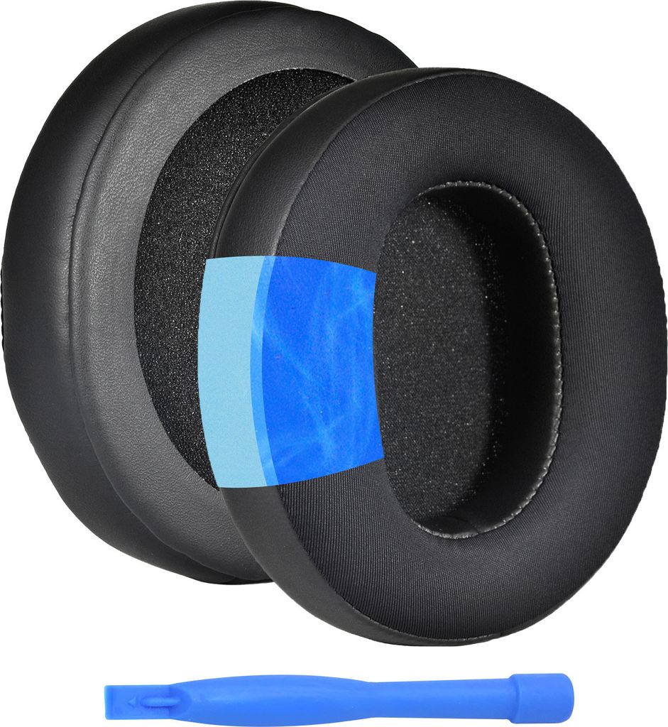 MMOBIEL Ersatz Ohrpolster für Razer Kraken V3 / Razer Kraken V3 Pro - Kühlgel Schwarz