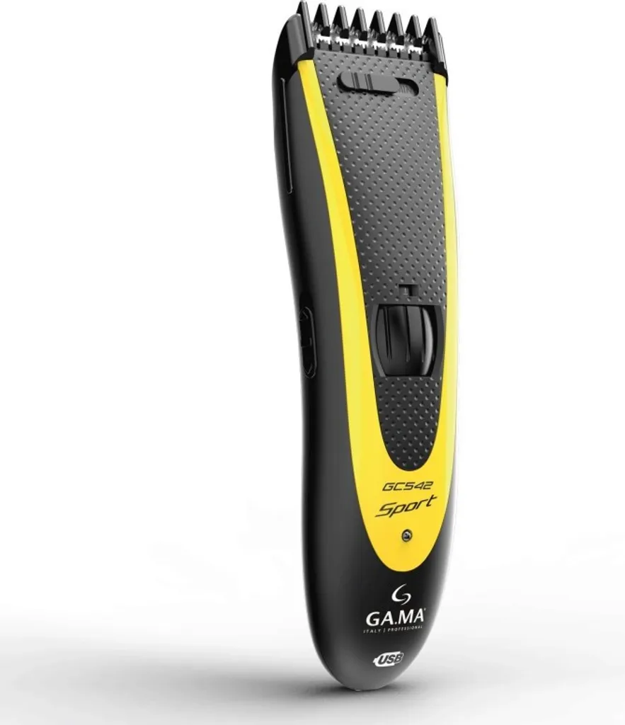 Tagliacapelli Ga.Ma GM0102 Nero | Regolabarba Professionale Ricaricabile