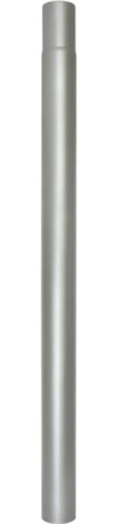 Rallonge LED 1m pour mât d'éclairage industriel réglable en gris G100