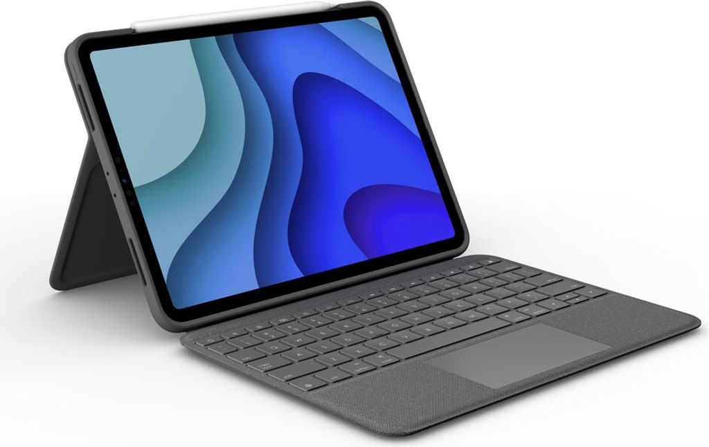 Logitech Folio Touch - Tastatur und Foliohülle - mit Produktbild 