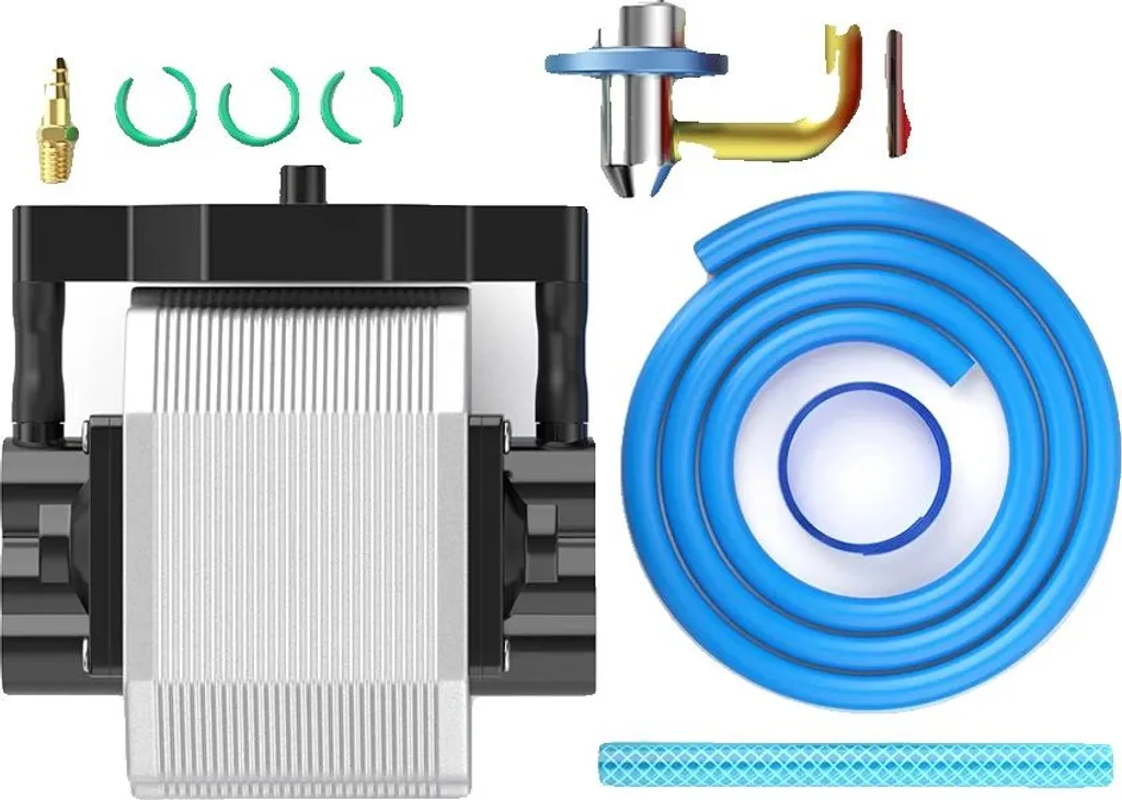 Kit di ugelli ad aria compressa, flusso d'aria ad alta velocità, facile installazione, con pompa d'aria-EU