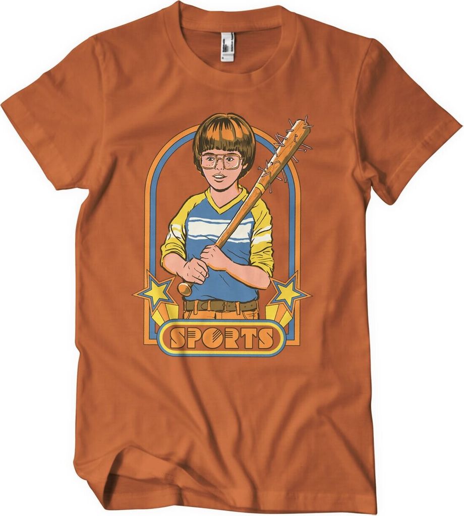 Steven Rhodes - Sports T-Shirt - XX-Large - BurntOrange