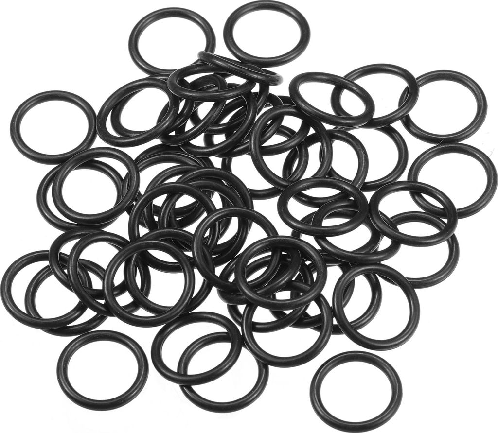 50 Stück 13mm ID x 2mm CS Universal Auto O-Ring Dichtung - Auto - Wasserhahn Reparatur LKW SUV Anhänger Rohr Abdichtung Wasserdicht - NBR Gummi S...