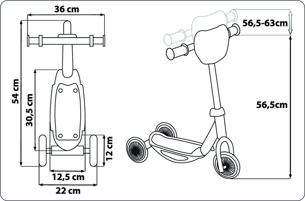3-Rad Scooter Spider-Man ABEC5 Produktbild 