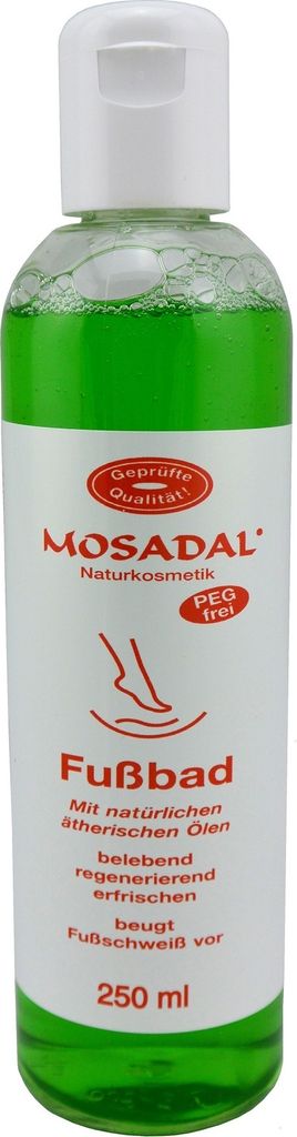 Mosadal Fußbad 250ml Lotion PEG-frei beugt Fußschweiß vor belebend