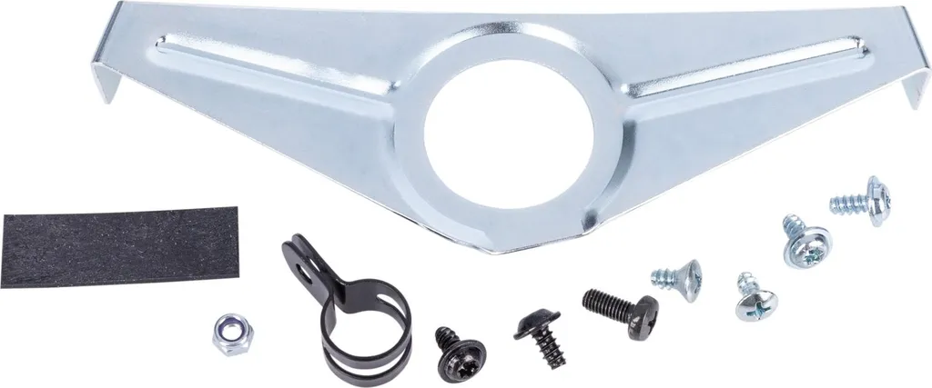 Garde-chaîne Vélo pour Protéger vos Pantalons Horn Argent en Acier