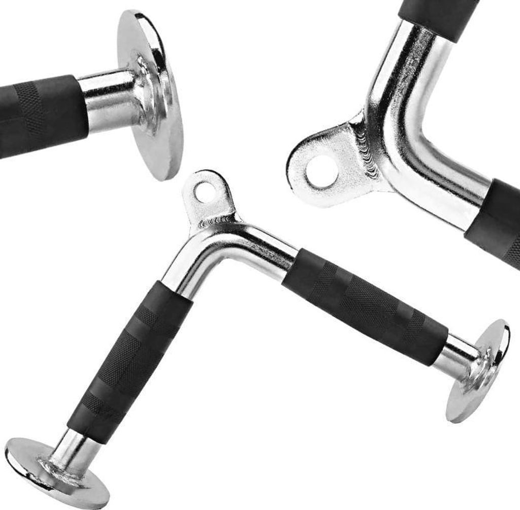 Double poignée pour rouleau de triceps Image du produit 