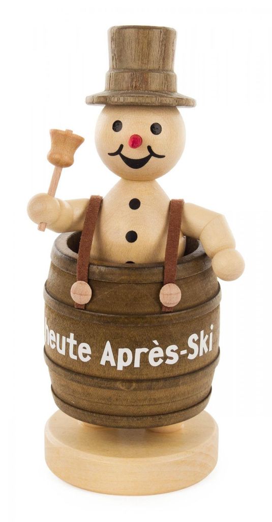 Schneemann Apres Ski Höhe 12cm NEU
