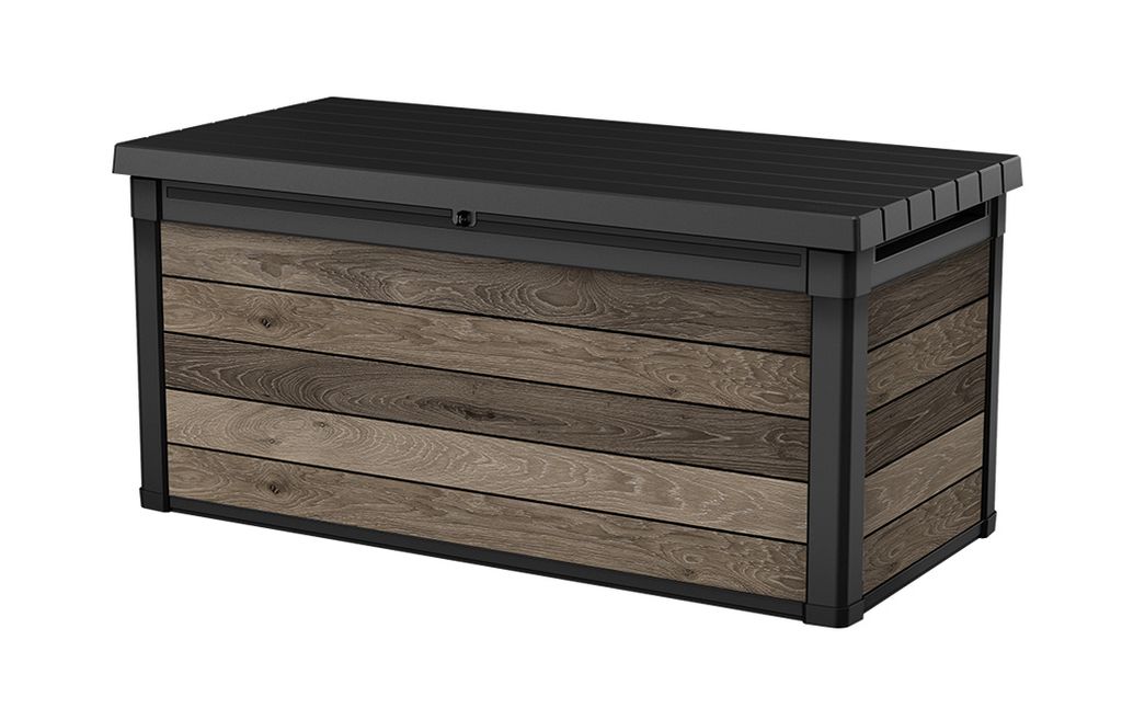 Keter Signature Aufbewahrungsbox 570L Walnuss - Gartenbox Produktbild 