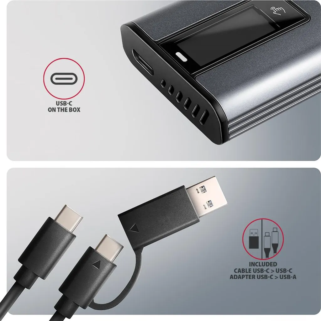 AXAGON EEM2-SD2 SSD enclosure USB3.2 Gen2 M.2 NVMe/SA - 8