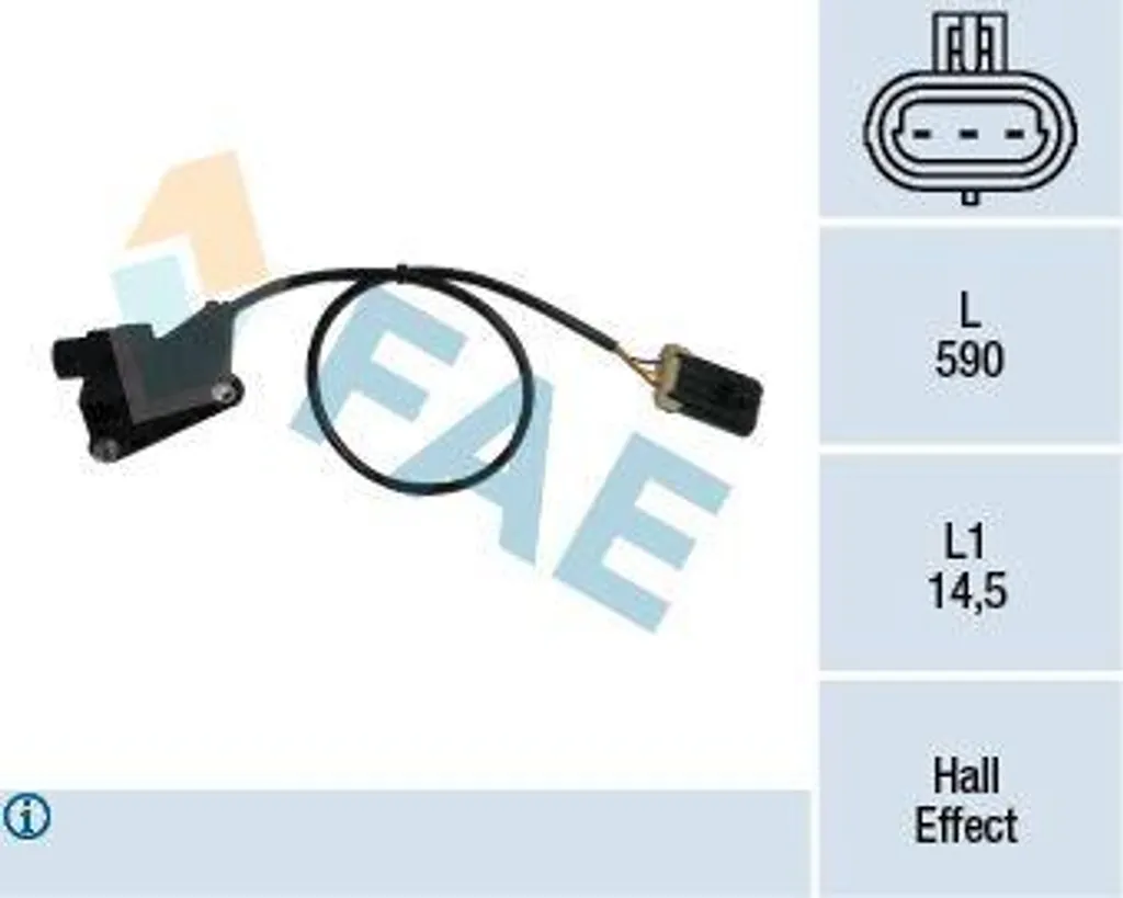 Réparer Défaut Moteur avec Capteur Arbre à Cames FAE 79137 pour Opel OE