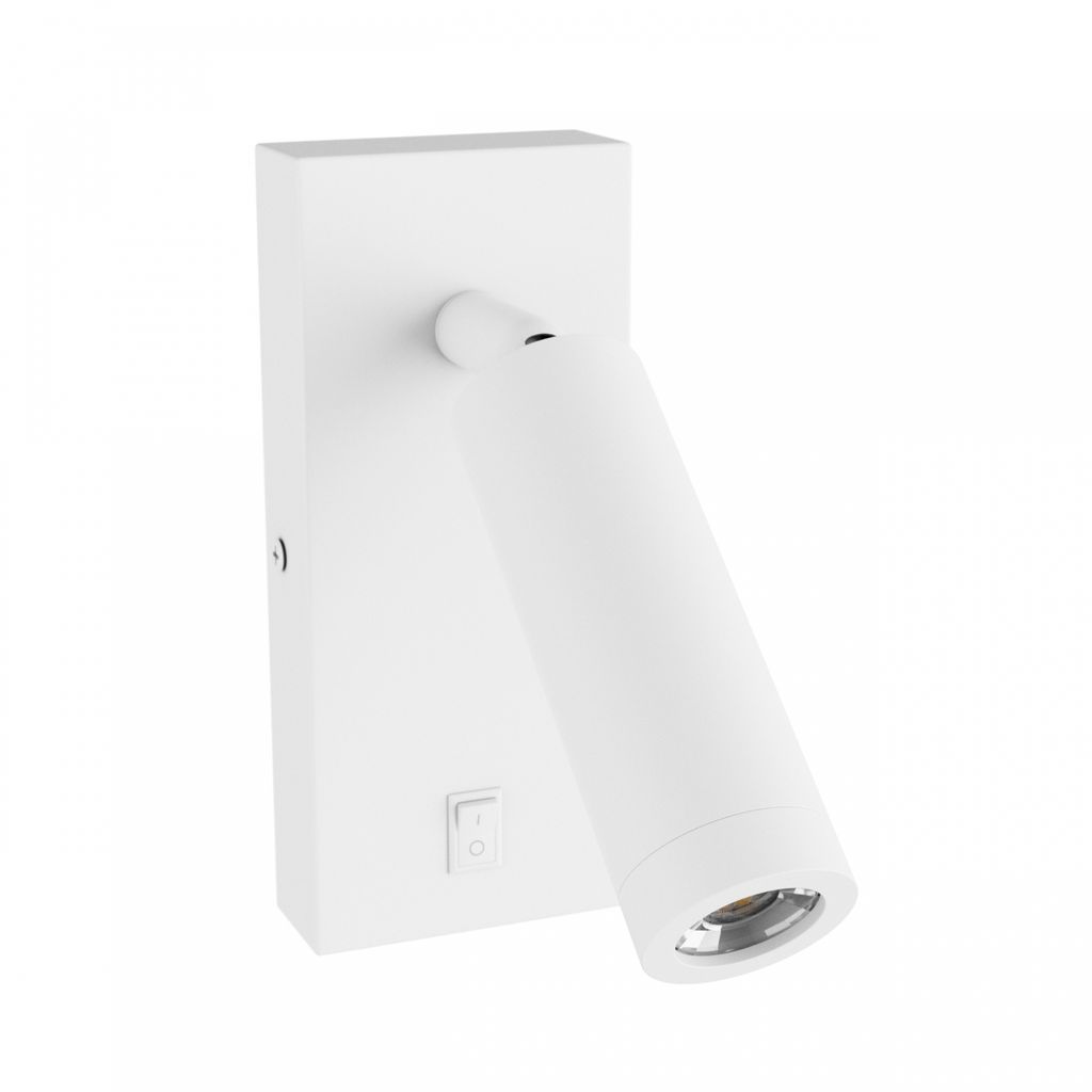 Spectrum LED Wandleuchte Madara Slim GU10 MR11 weiß Produktbild 