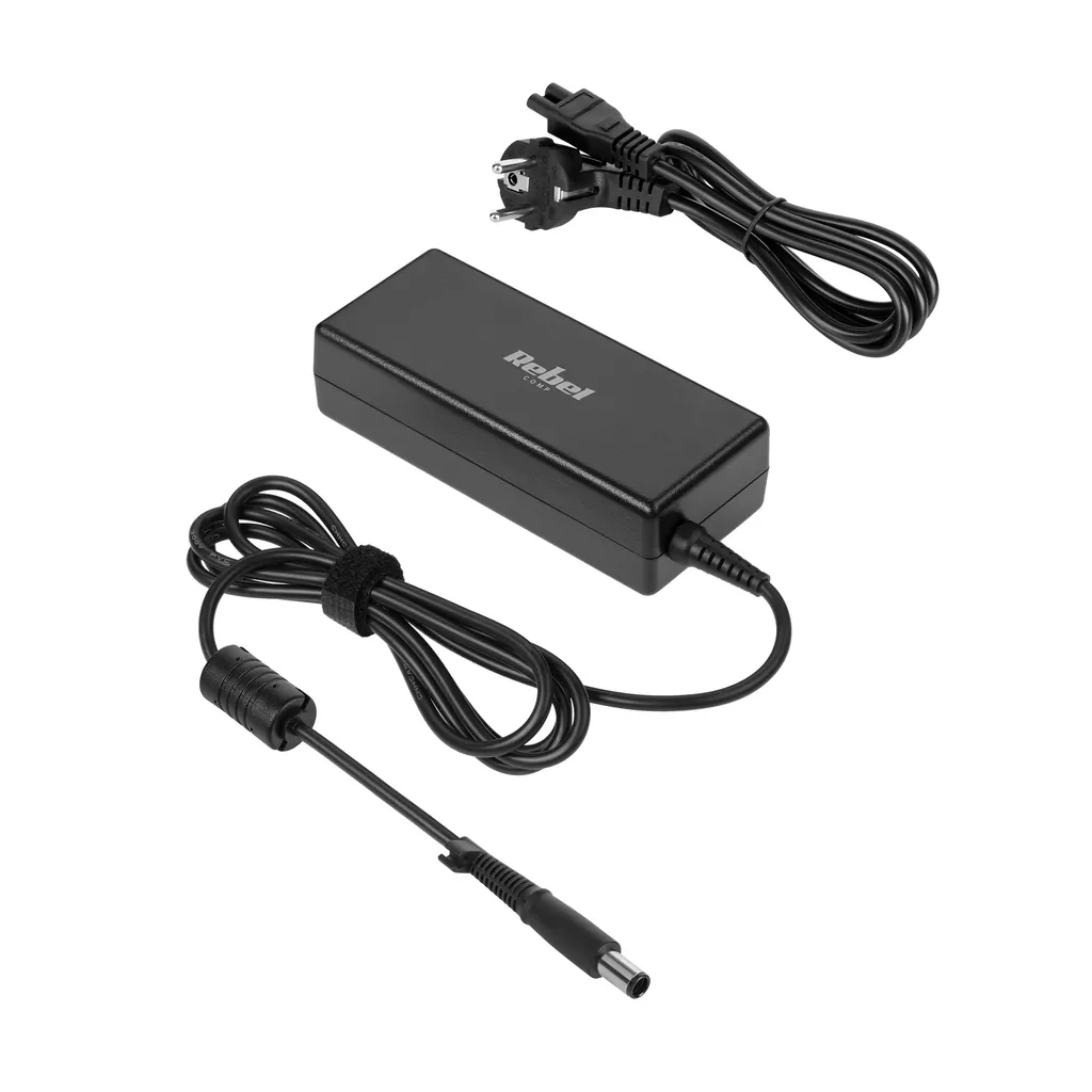 Caricatore Rebel 90W HP 19V 4.62A Sostituzione - Alimentatore per Notebook