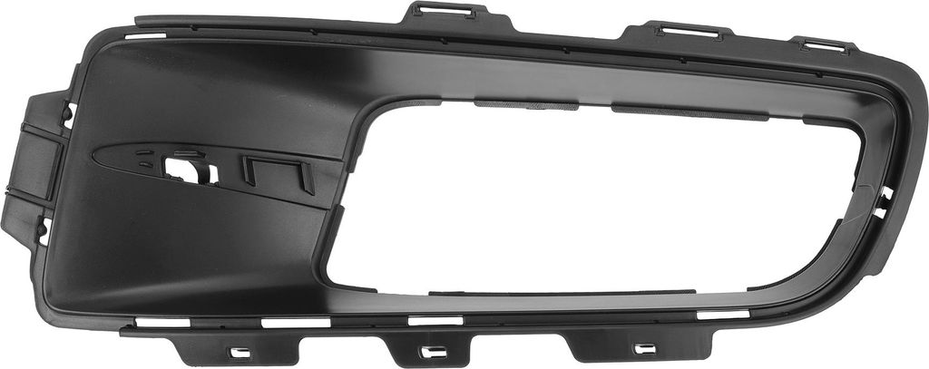 Nebelscheinwerfergrill Frontstoßstange Nebelscheinwerferabdeckung für BMW X5 2007-2010 ABS Nr. 51117172449 Schwarz