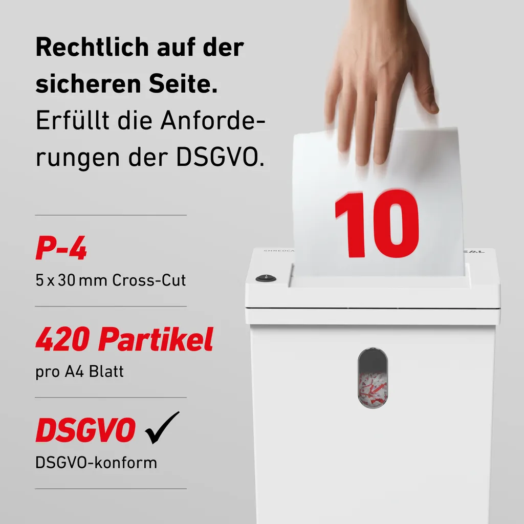 Évitez les vols de données avec le destructeur IDEAL Shredcat 8100 P-4
