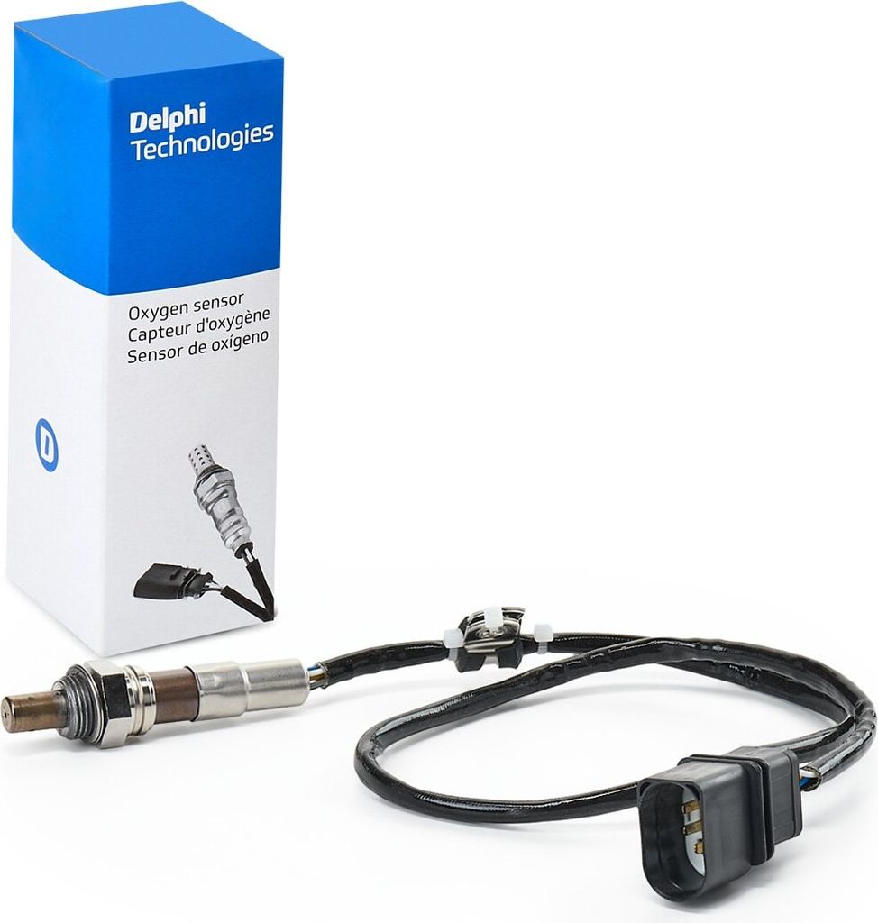 DELPHI Lambdasonde für VW GOLF VI (5K1) vor-Kat Beheizt 750mm ES21102-12B1