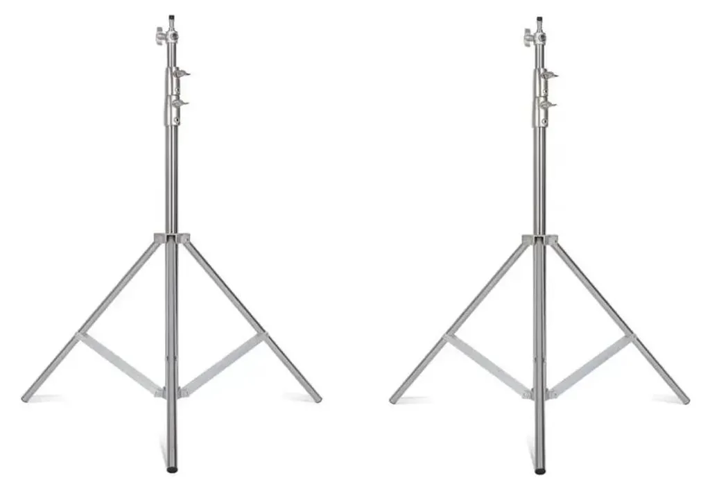 Support de projecteur réglable en hauteur, pack de 2 trépieds