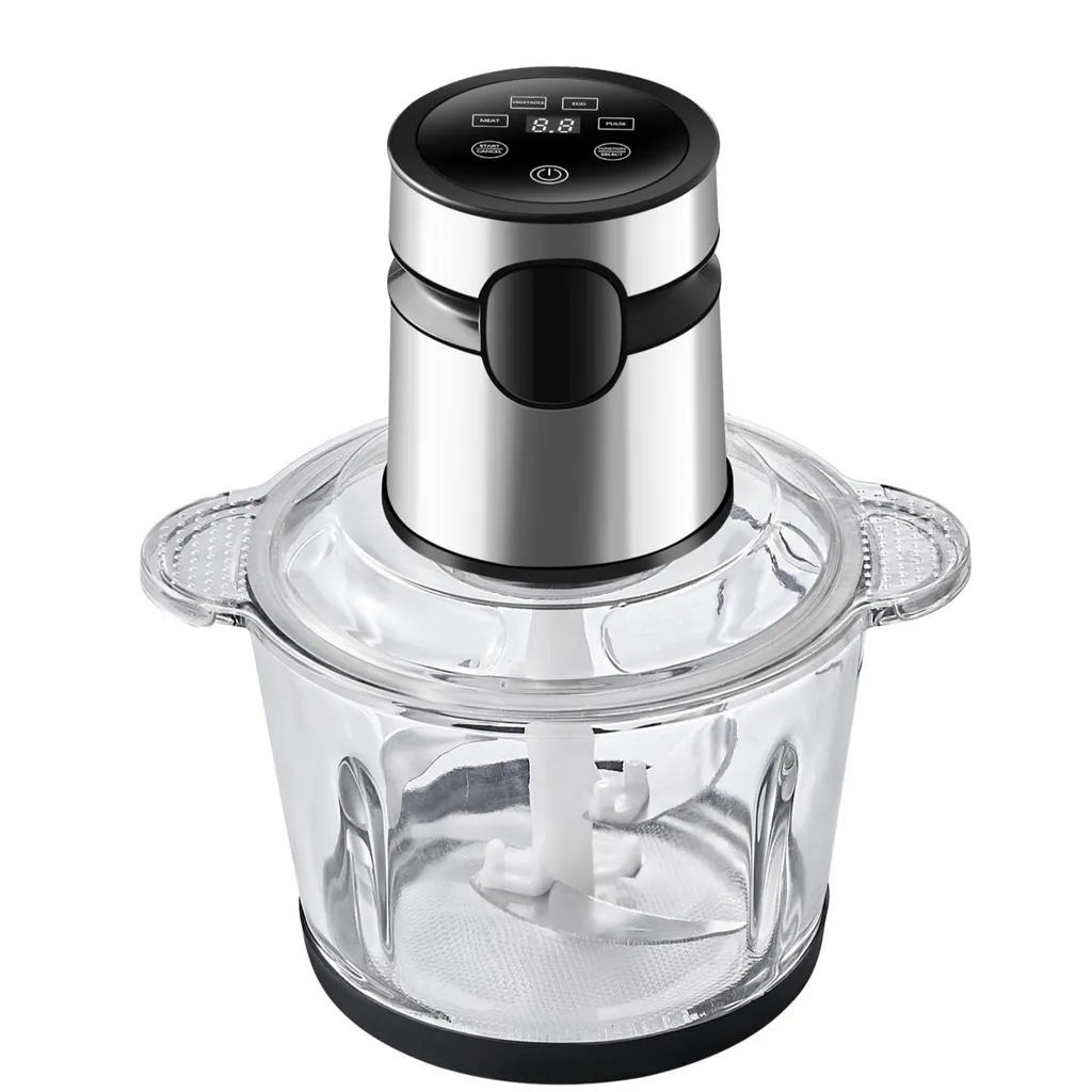 Hachoir multifonction tactile Zimilo 3L avec bol en verre