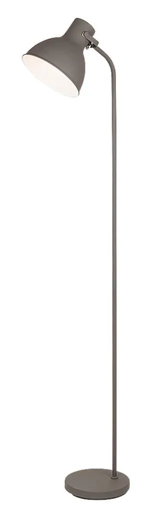 Lampadaire de Salon Gris Style Industriel Derek Rabalux 160cm E27