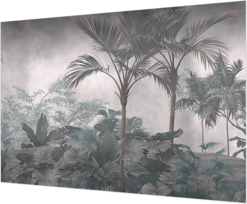 Wandtapete - Dekorative Tapete für Wohnzimmer - Tapetenfolie für Wanddekoration - 208x146 cm - Exotische Natur