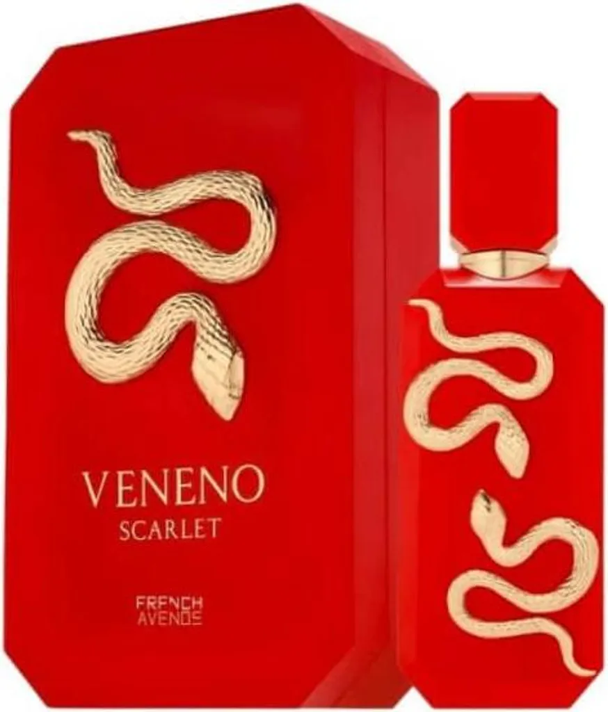 Veneno Scarlet French Avenue 100 ml Parfum Durable pour Tenue Toute Journée