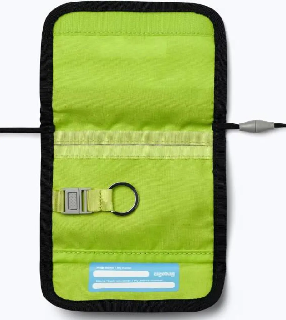 Portafoglio Collo Ergobag Reflex Glow Nero: Borsello Scuola Resistente - 10