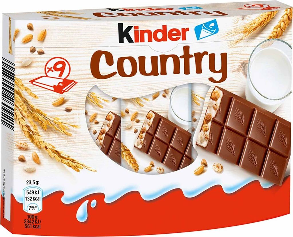 Ferrero Kinder Country 9er Pack Produktbild 10