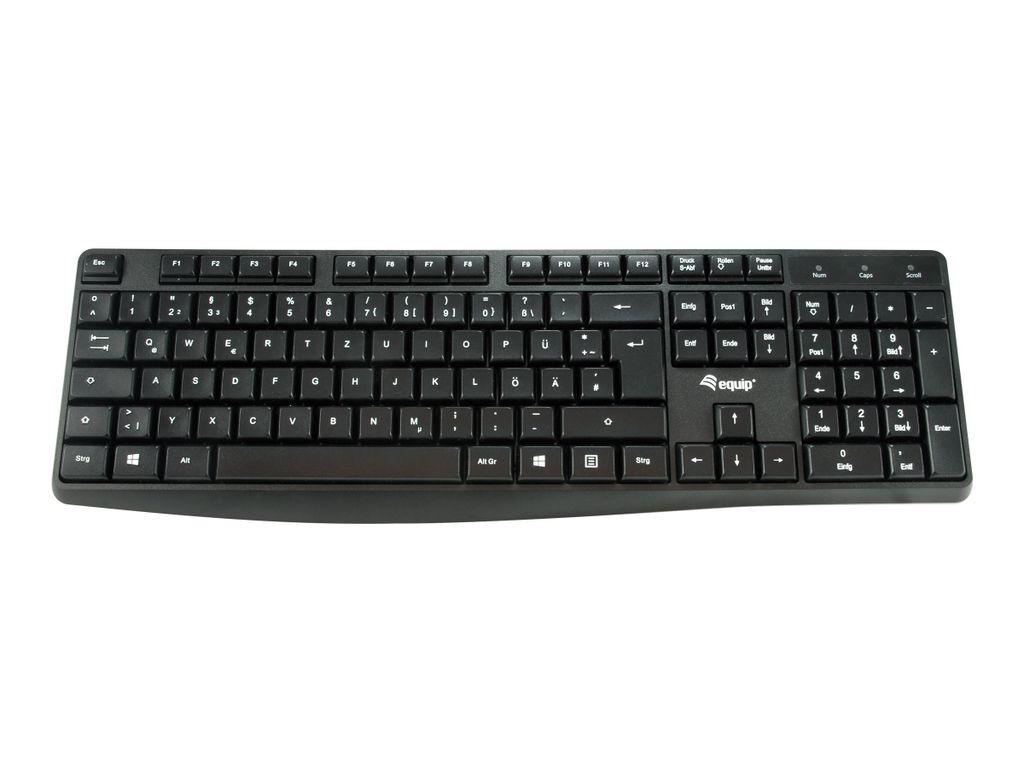 Equip Kabelgebundene USB Tastatur Produktbild 