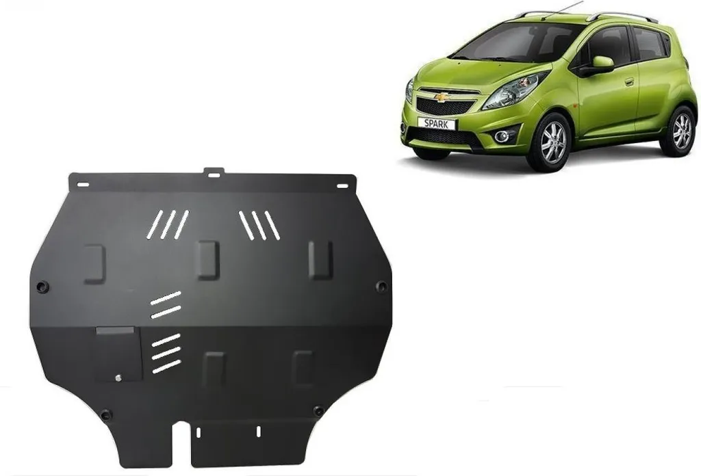 Protezione Motore Chevrolet Spark Acciaio | Sicurezza Garantita