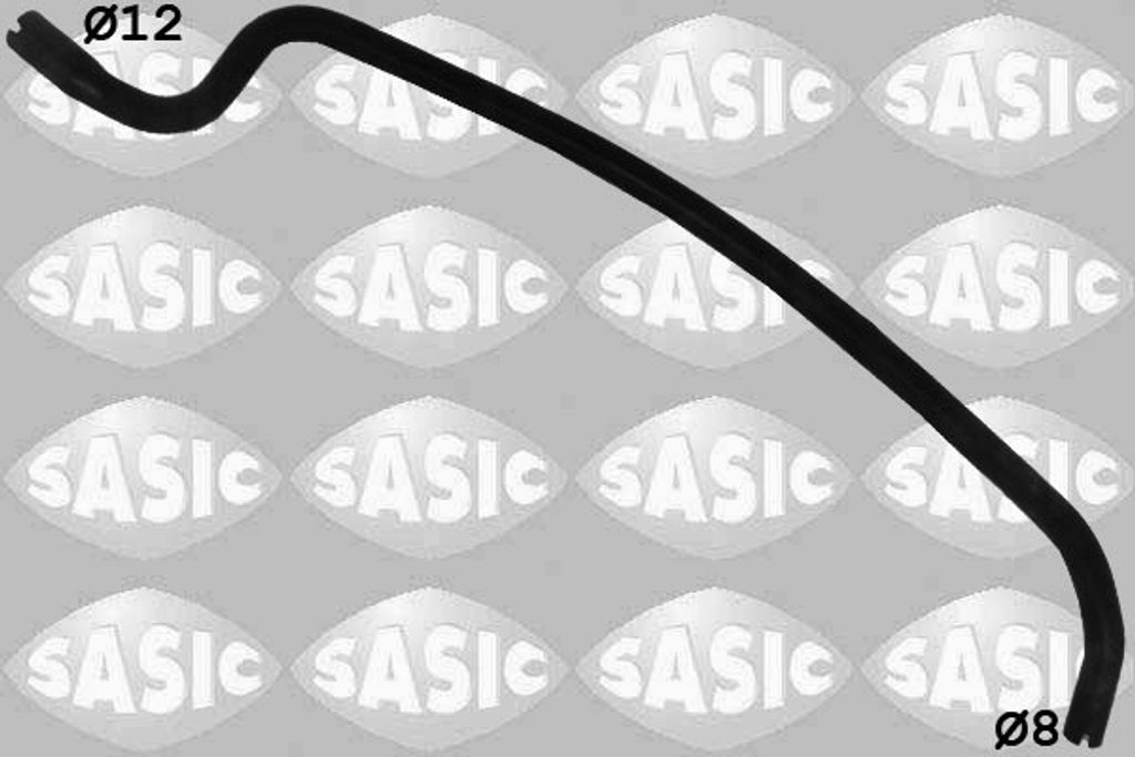 SASIC Kühlerschlauch Wasserschlauch für OPEL ZAFIRA B (A05) 3406181