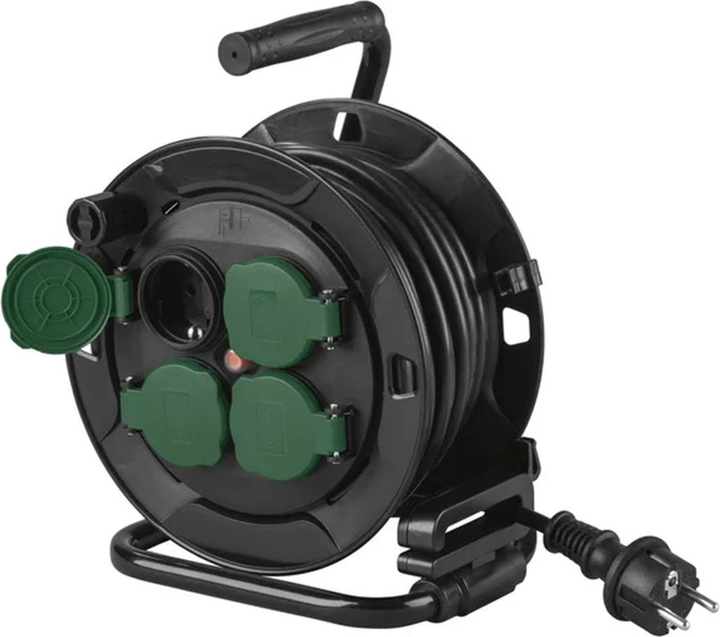 PARKSIDE® Kabeltrommel »PSCR10MR1« 4 Steckdosen 10 m 3500 Produktbild 