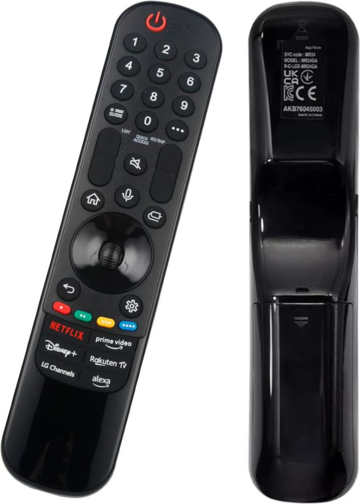 azurano Fernbedienung für LG AN-MR24GA, AKB76045003, Magic Voice Mouse Remote, OLED NanoCell QNED
