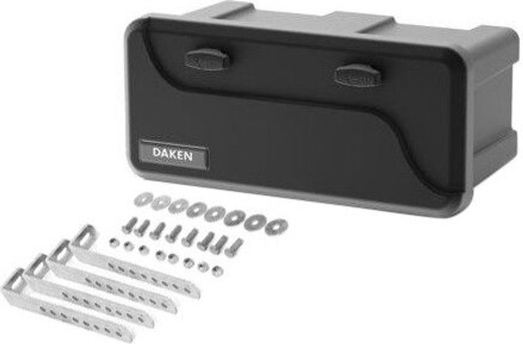 Bedna na nařadí DAKEN BLACKIT 550 dvojitý zámek s úchytkami Obrázek produktu 