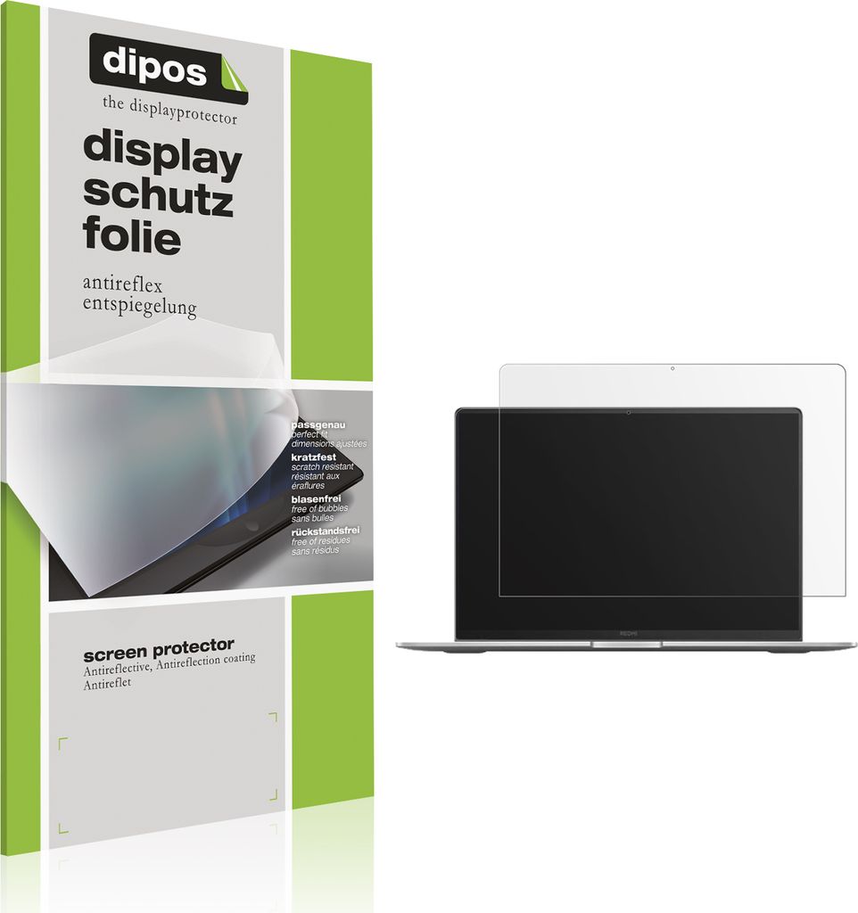 2x Schutzfolie für Xiaomi RedmiBook Pro 16 2025 matt Displayschutzfolie Folie Display Schutz dipos