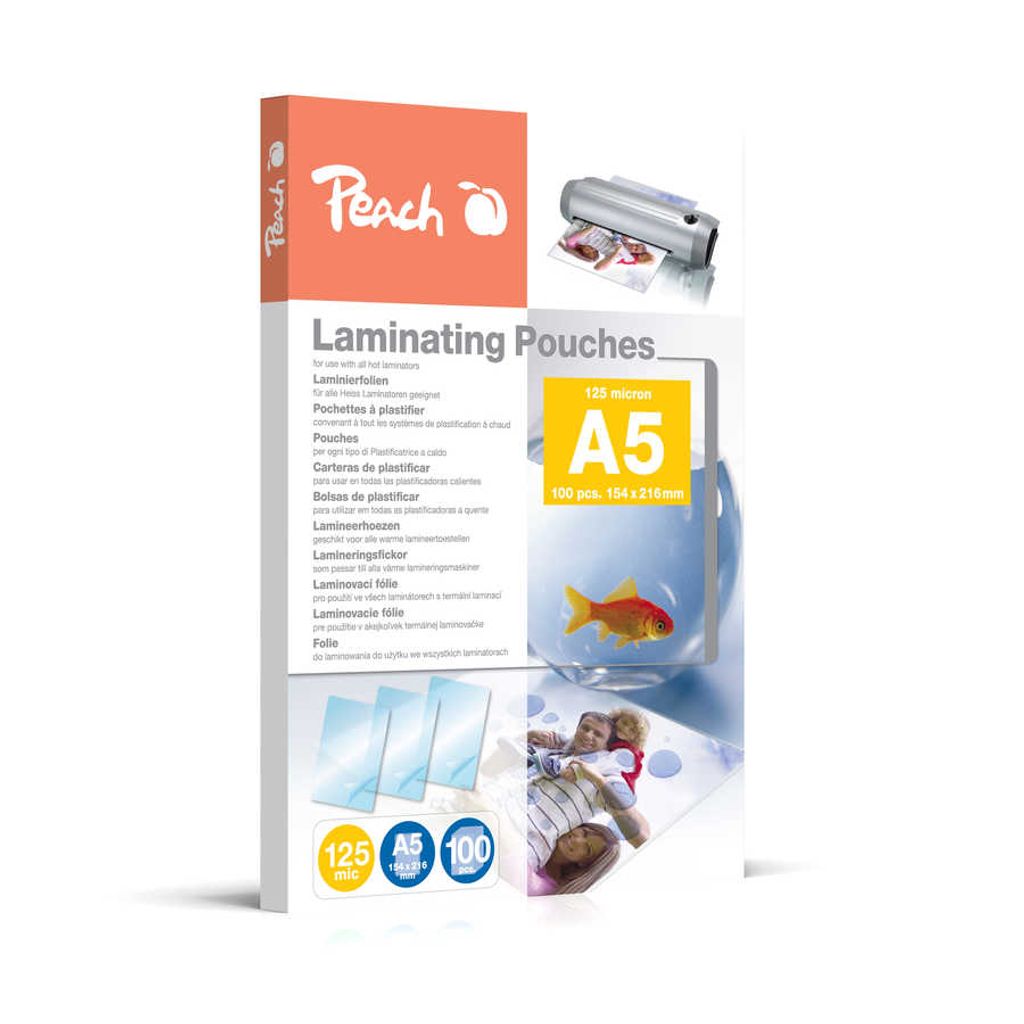 Peach 510319, Transparent, Glänzend, A5, 100 Stück(e) Produktbild 