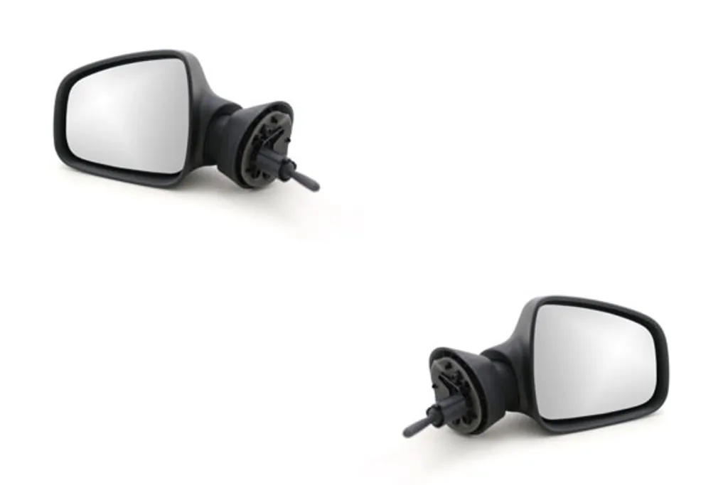 Paire de Rétroviseurs Extérieurs pour Dacia Duster 2011-2013 Noir