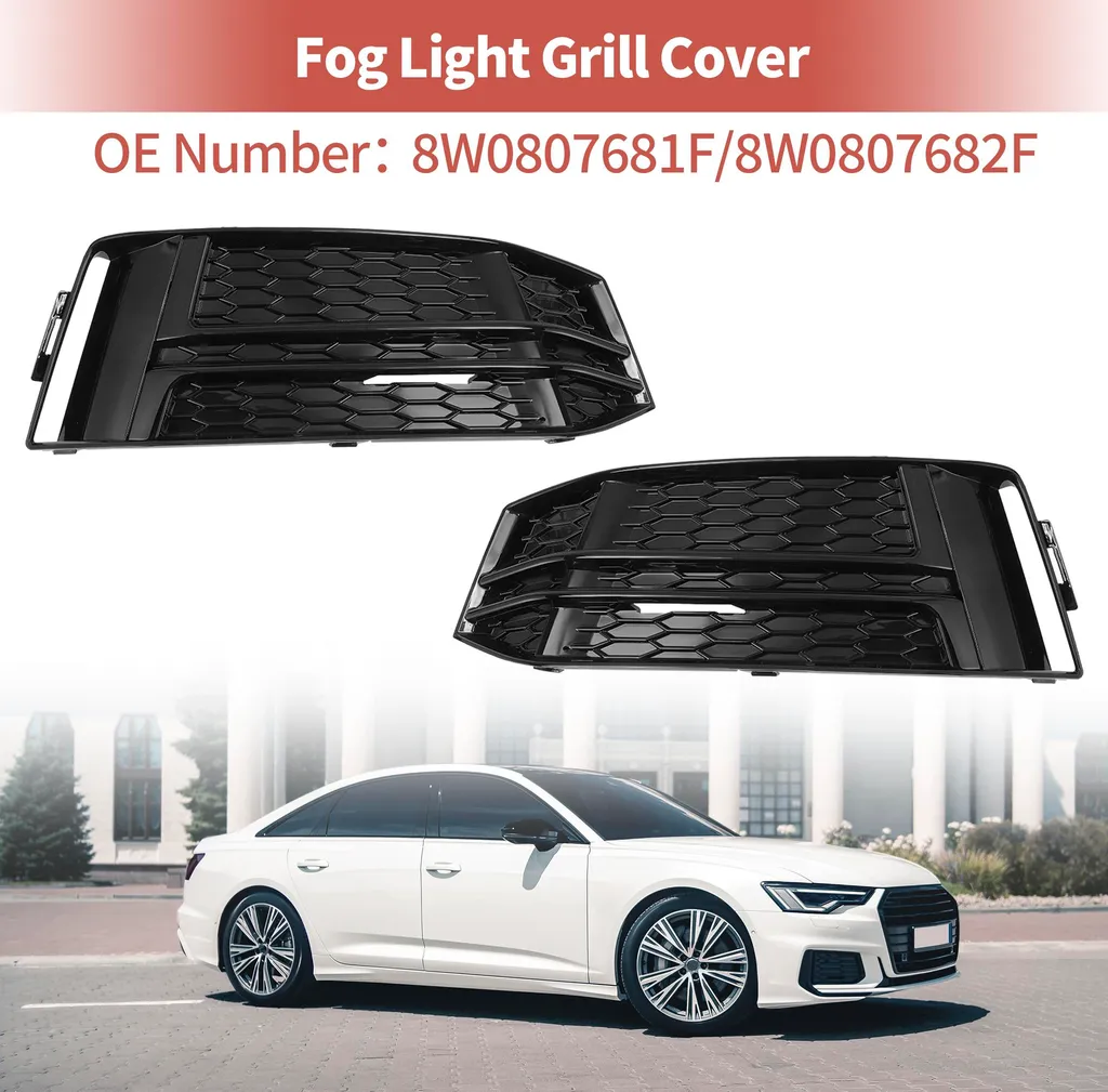 Grille Antibrouillard Audi A4 B9 S-Line 2016-2018 - 8W0807681F 8W0807682F