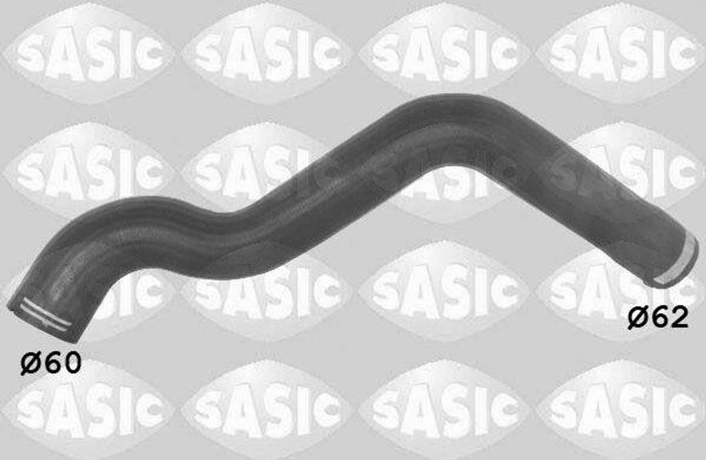 SASIC 3330022 Turbo Ladeluftschlauch für FIAT Ducato Produktbild 